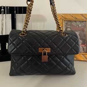 Kurt Geiger Brixton Quilted Lock Bag